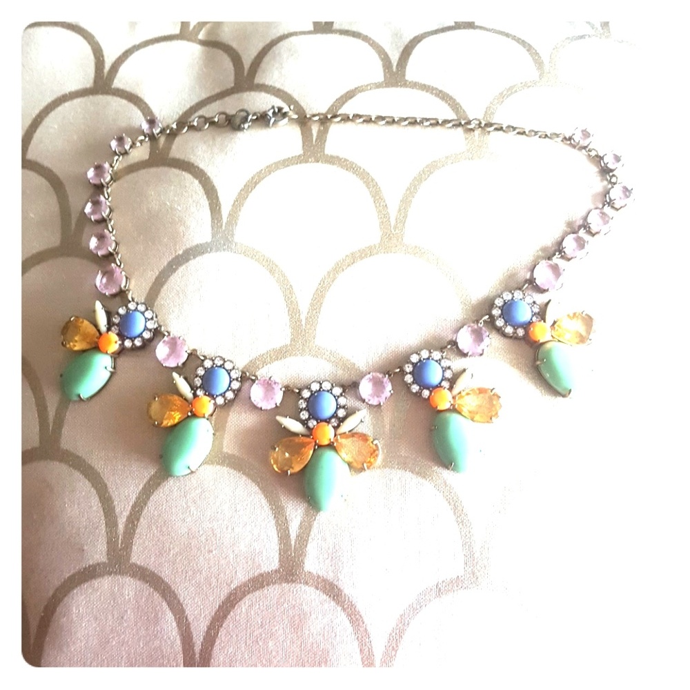 J.crew bumble bee necklace